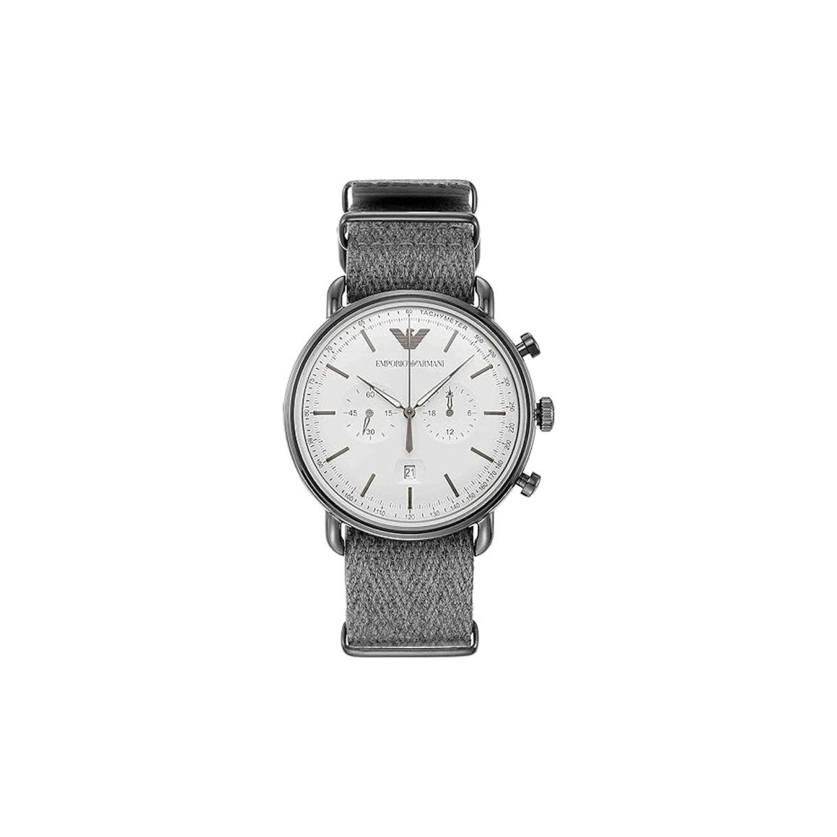 Emporio Armani AR11240 Men's Watch 43 Mm Gray